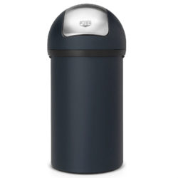 Brabantia 60L Push Bin – Mineral Blue